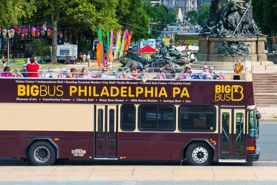 Hop On Hop Off Double Decker Bus Tour of Philadelphia