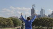 Walking in Rocky's footsteps
